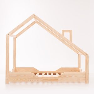 Dans l'image : Lit cabane Tilki I 160x80 cm, Variante 2.