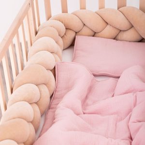 BED BUMPER - BRAID - BEIGE