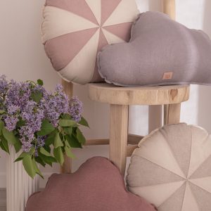 Pillow - Cream Candy, Powder Pink Candy Cloud pillow