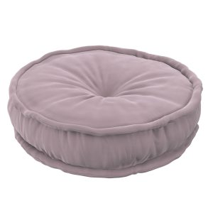 Puff French Muted pink fabric velvet
