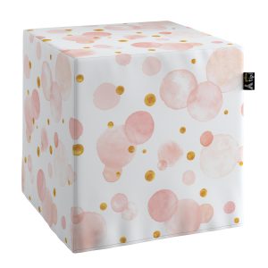 Puff with print Cube Bubbles
