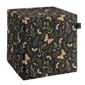 Puff with print Cube Butterfly