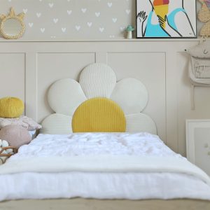 Kinderbett, Polsterbett Daisy Colors - Cream, Yellow