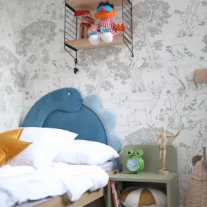 Kids' Bedside Table Redu Color: Green