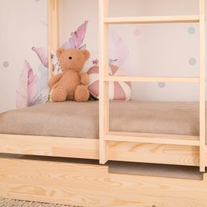 In the photo: Bunk bed - Saja II Compact 160 x 80 cm, with drawer