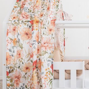 Meli curtains - With print - 1 piece - Flower power