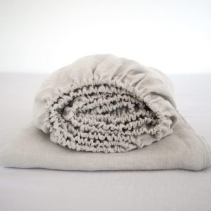 Bettlaken mit Gummiband - Natural Linen