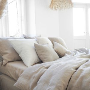 Bettlaken mit Gummiband - Natural Linen