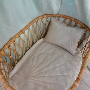 Linen cover set - shell Sand