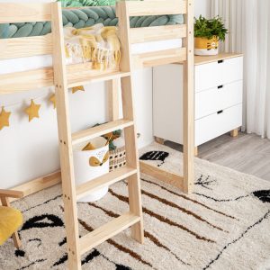 In the photo: Loft bed - Sigelo I 160 x 80 cm