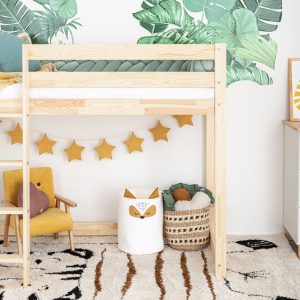 In the photo: Loft bed - Sigelo I 160 x 80 cm
