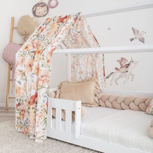 Meli curtains - With print - 1 piece - Flower power