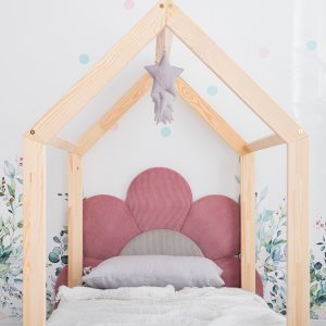 Kopfstütze, gepolstertes Paneel Daisy - Rose, Crema