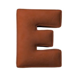 Pillow letter E ore