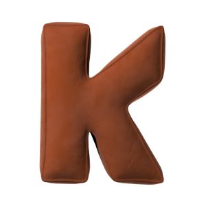 Coussin lettre K ore