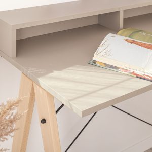 Slim Teens desk. Size: 100x50. Color: Taupe