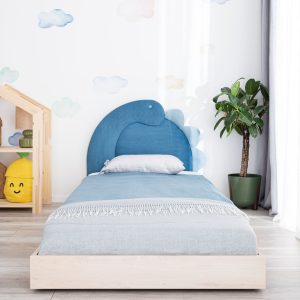 Upholstered bed Dino 200x90, Blue