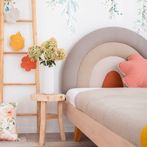 Gepolstertes Bett - Rainbow 200 x 90