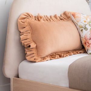 Children’s bed, Upholstered bed Trapez Unpadded Floor bed
