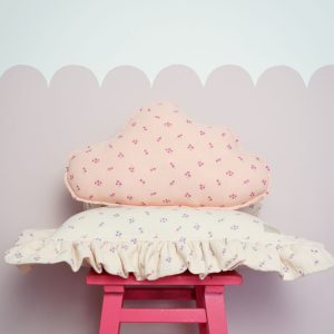 Cojín Nube - Pink forget-me-not