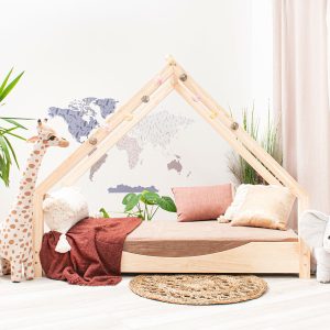 Auf dem Bild: Hausbett Oyoo 160x80 cm, Variante 1.