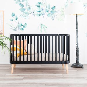 Baby Cot Bed Principal Dark Grey
