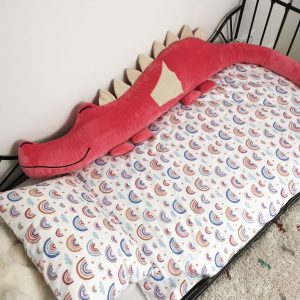 Bedbumper - Drakenstier - Pink Velvet