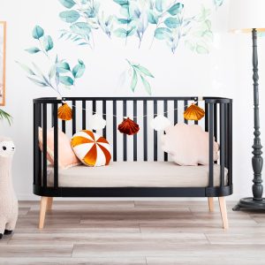 Baby Cot Bed Principal Dark Grey