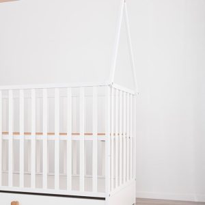 Baby Cot Bed Tipi Dreamy 120x60 with drawer.