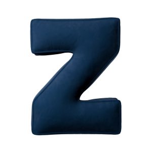 Pillow letter Z Navy blue