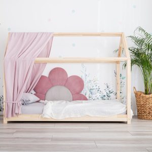Kopfstütze, gepolstertes Paneel Daisy - Rose, Crema