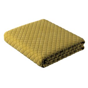 Quilted Children's Throw – Diamond Pattern Olive Green