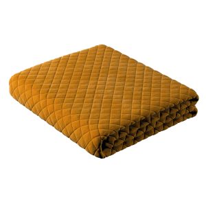 Quilted Children's Throw – Diamond Pattern Honey