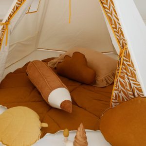 Kissen – Buntstifte aus Kord - Carmel