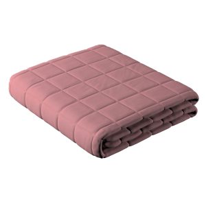 Copriletto trapuntato per bambini - Motivo a quadri Dark Pink