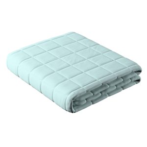 Copriletto trapuntato per bambini - Motivo a quadri Pastel Blue