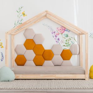 Upholstered wall panels - Honeycomb