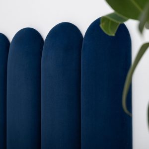 Upholstered wall panels - Ladyfingers - Royal blue 79