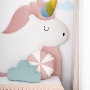 Headrest, upholstered panel Unicorn