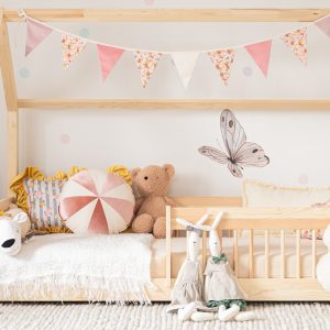 Klassiske guirlander -Garden Birthday - trekant