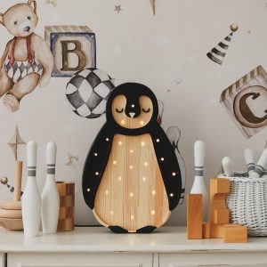 Lampy Baby Penguin Arctic Wood