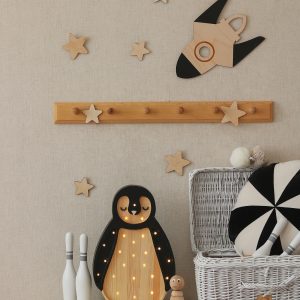 Lampy Baby Penguin Arctic Wood