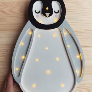 Lampy Baby Penguin Light Gray