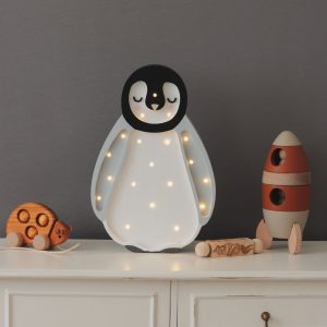 Lampy Baby Penguin Light Gray