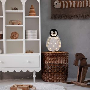 Lampy Baby Penguin Light Gray