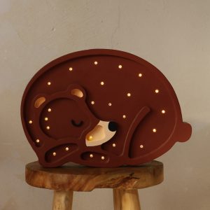 Lamp Bear Forest Brown