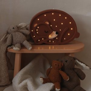 Lamp Bear Forest Brown