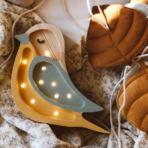 Lampada Bird Mini Khaki Light Mustard