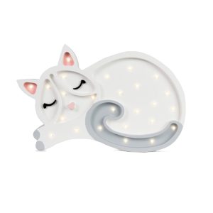 Lampy Cat White