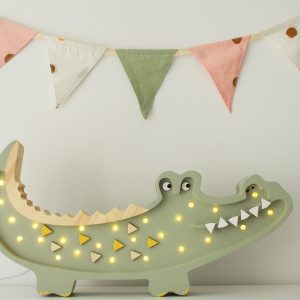 Lampada Crocodile Pastel Khaki